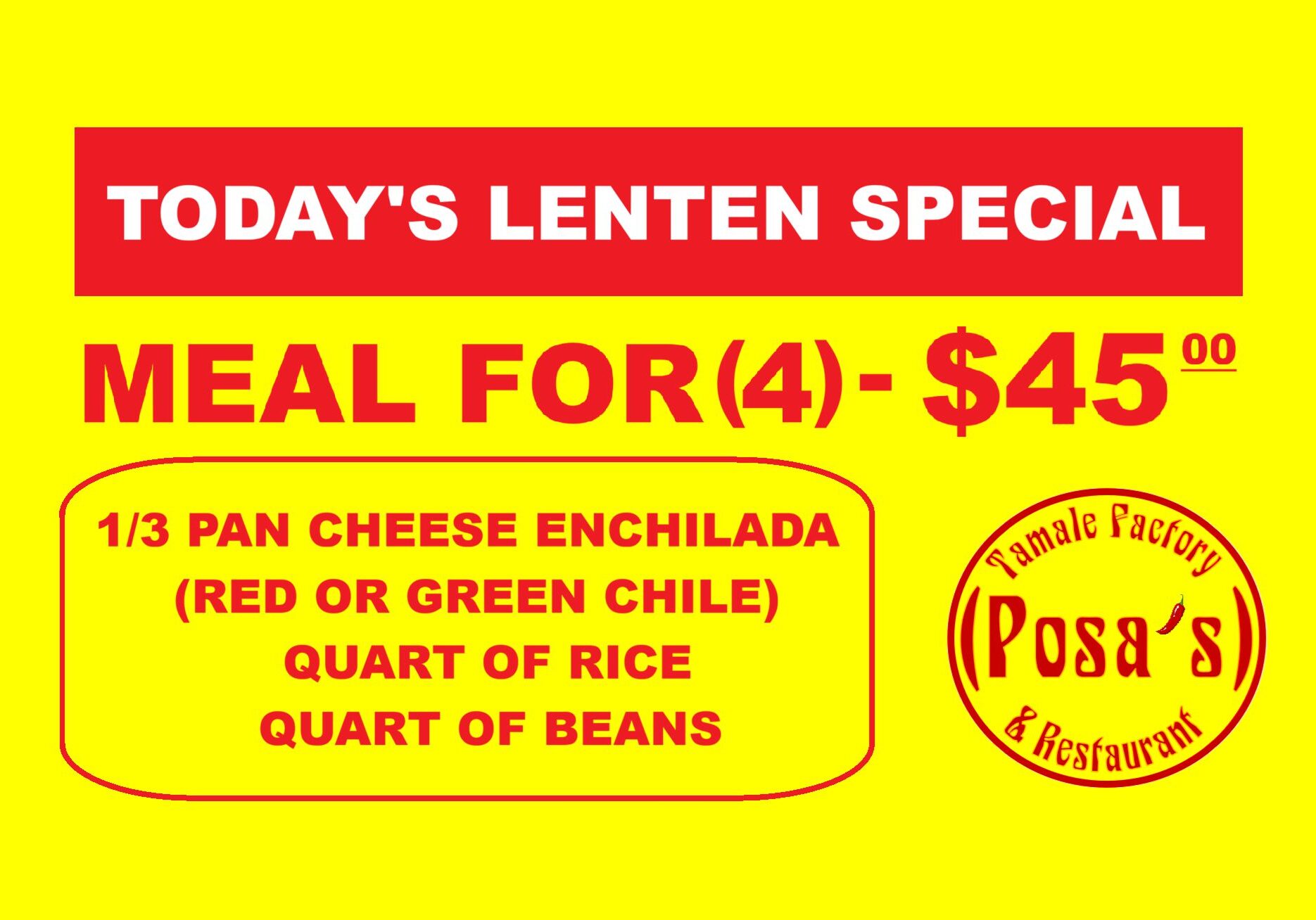Lenten Special 1